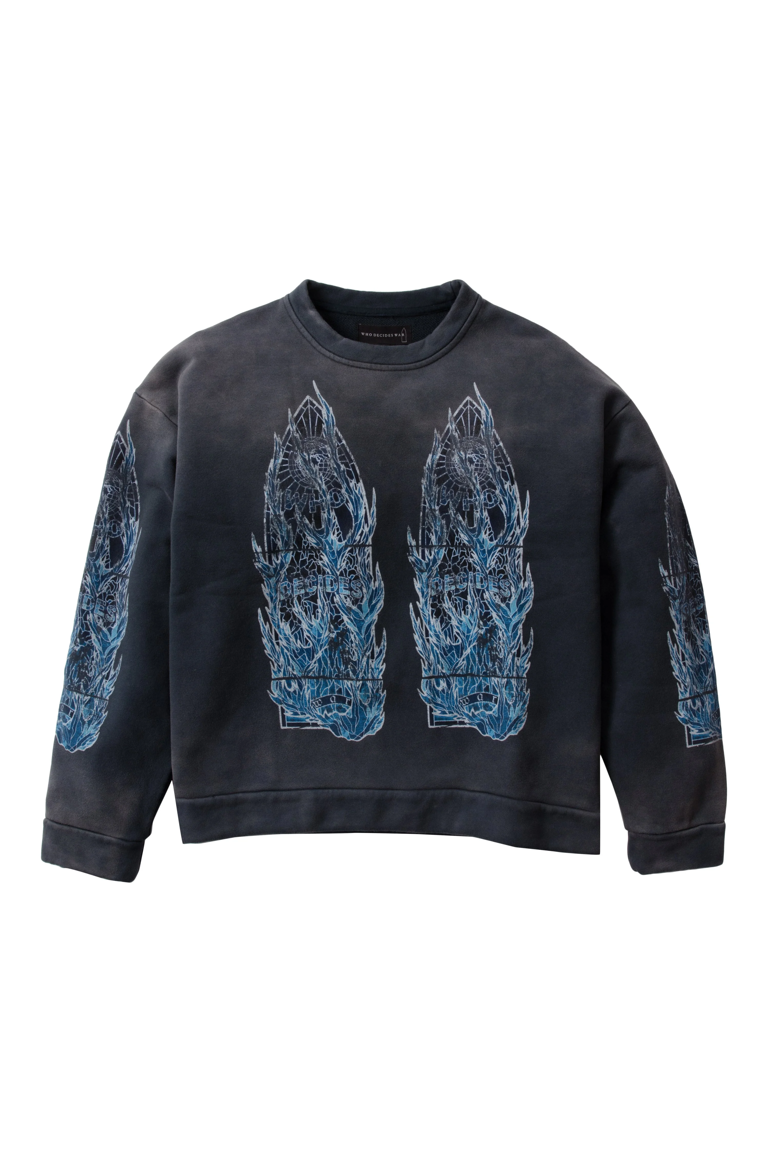 FLAME GLASS PULLOVER - 1