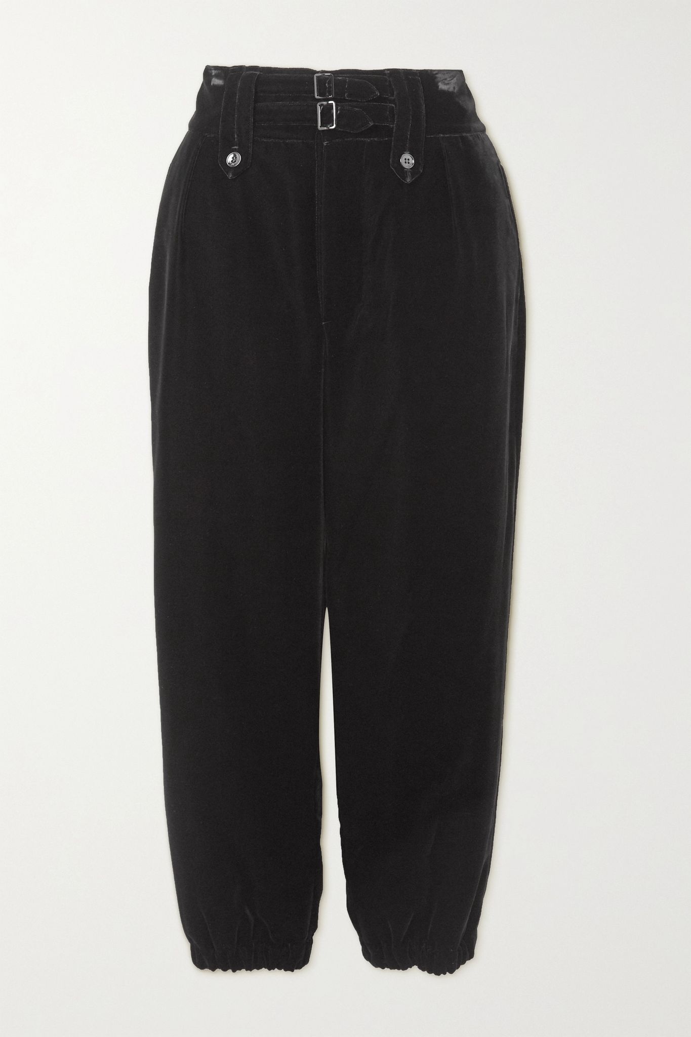 Velvet tapered pants  - 1