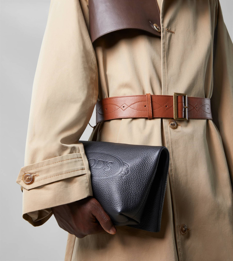 Tod's SHOPPING TOTE IN LEATHER MINI - BLACK outlook