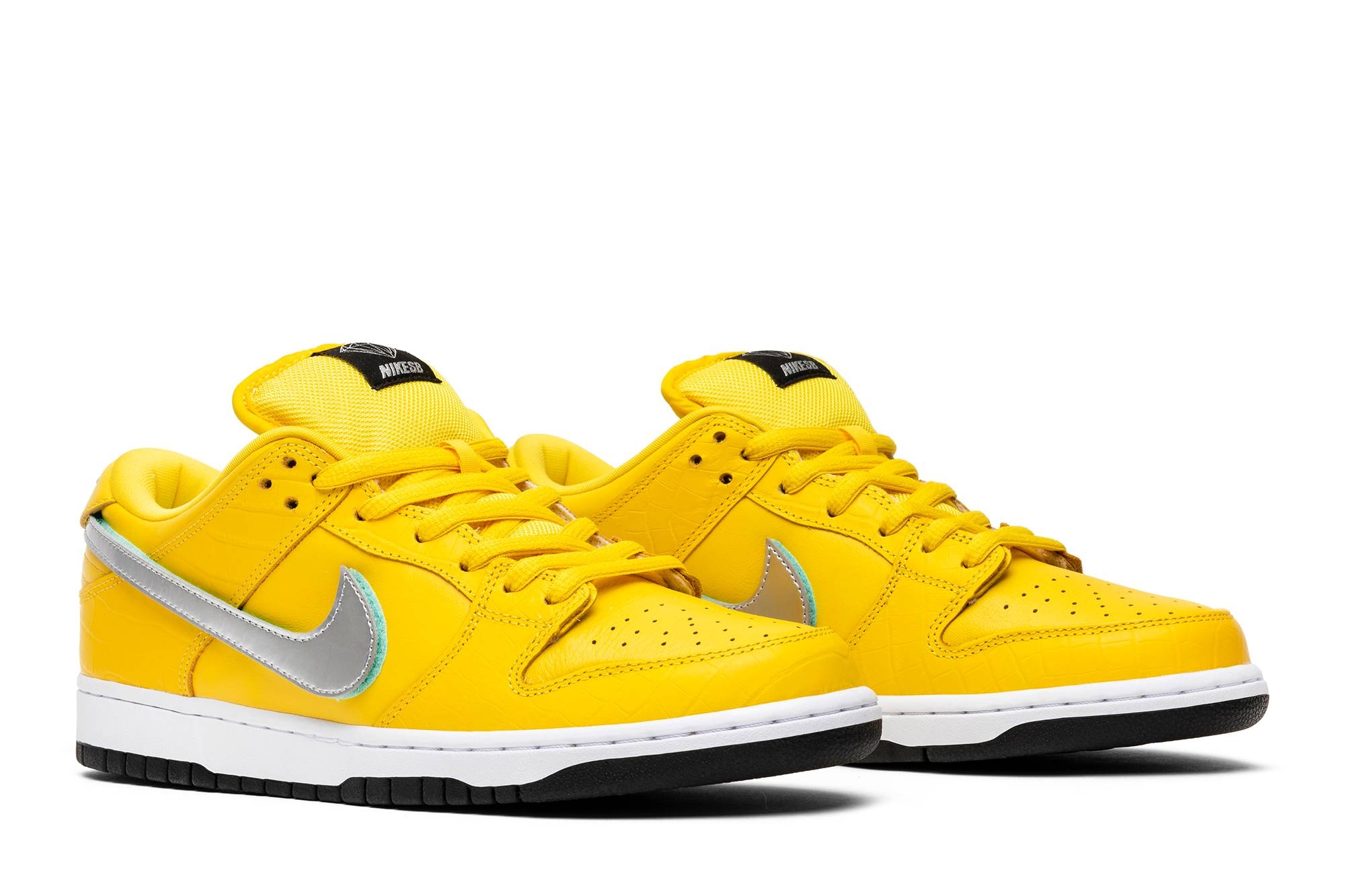 Diamond Supply Co. x Dunk Low Pro SB 'Canary Diamond' - 8