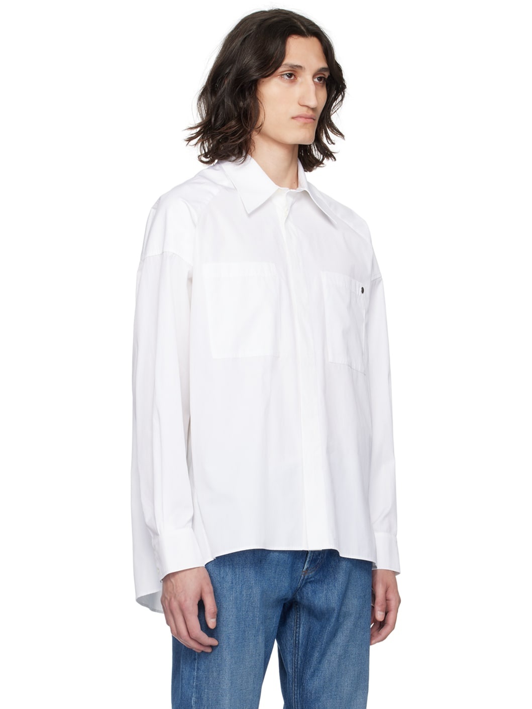 White Natacha Ramsay-Levi Edition Warvol Shirt - 2
