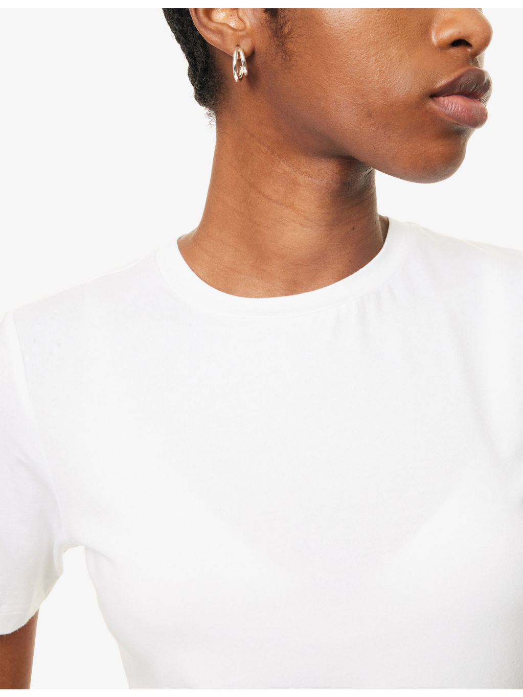 Regina Fitted Jersey T-Shirt - 5