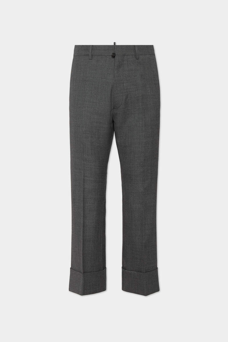 CROPPED FLARE VIRGIN WOOL PANT 1