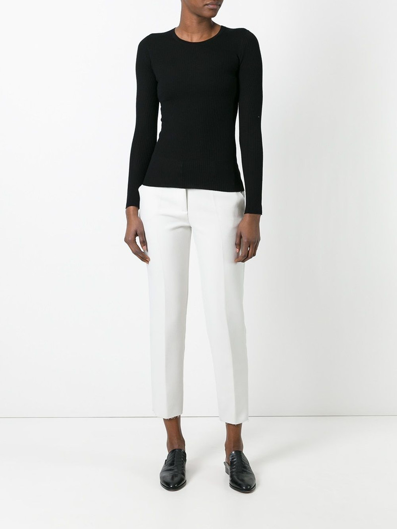 Theory Mirzi ribbed knit jumper outlook