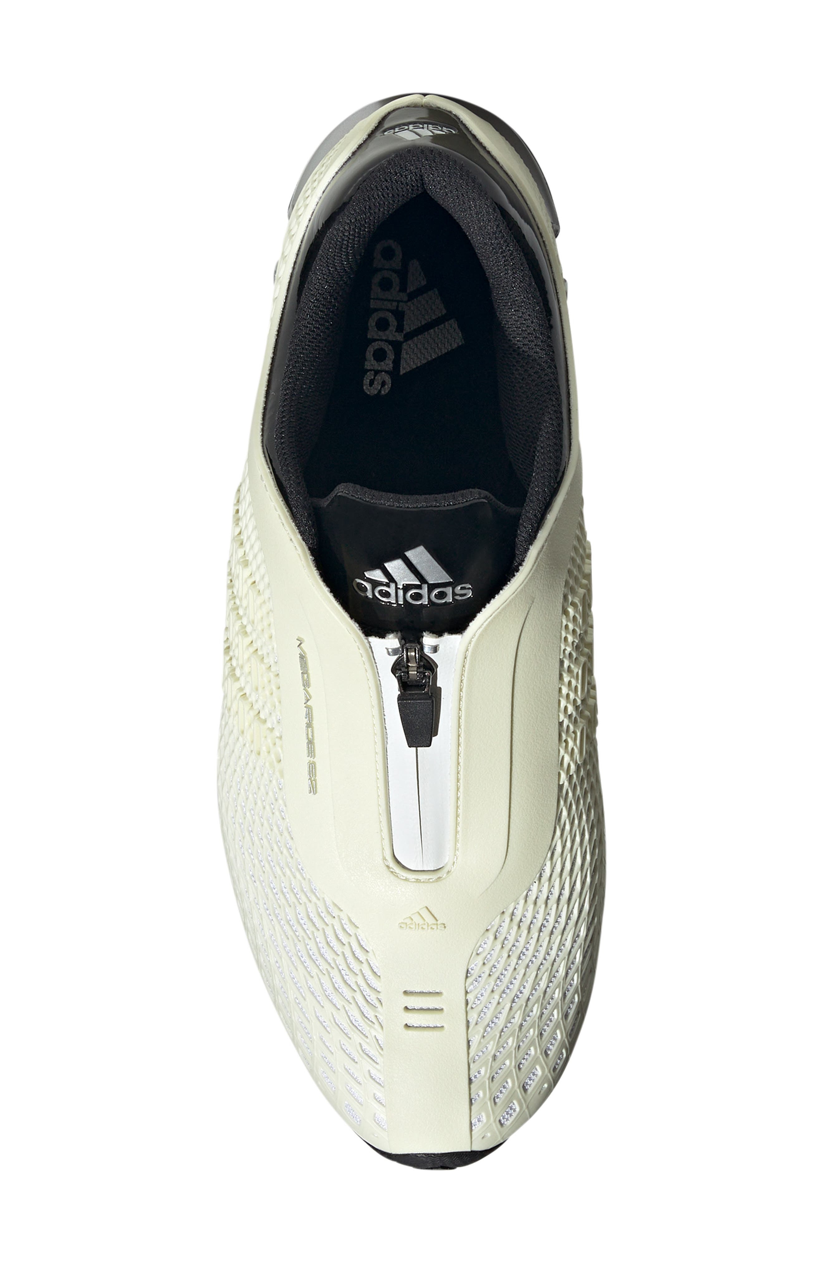 adidas Megaride S2 Zip Sneaker in Off White/Black/Matte Silver at Nordstrom - 4