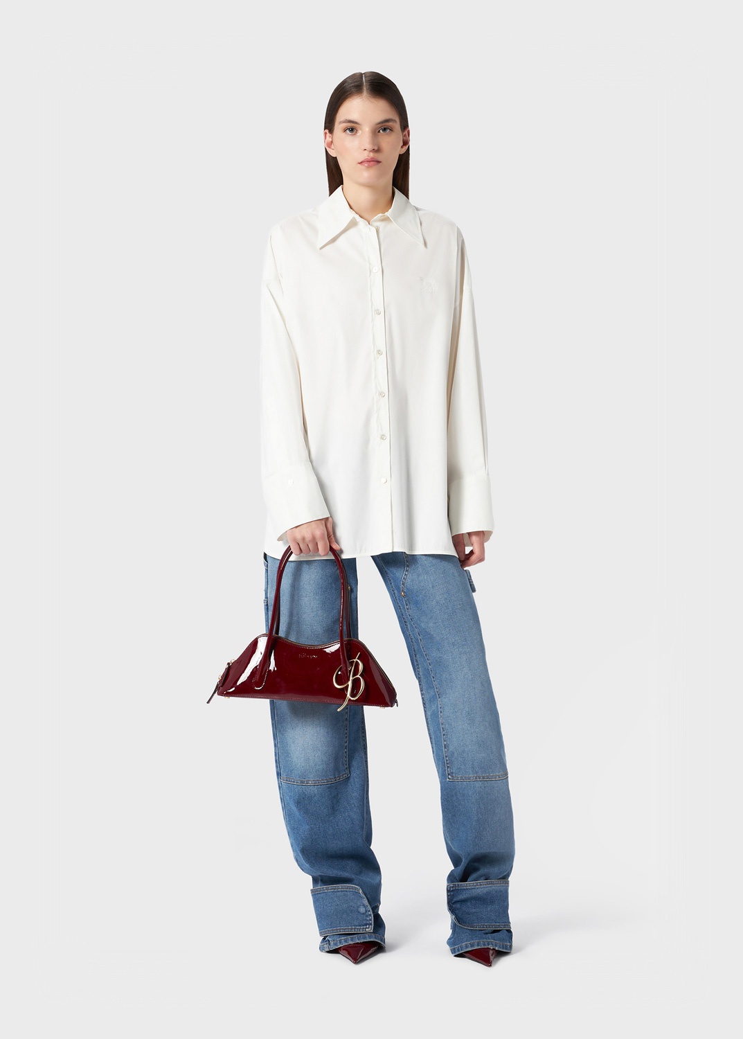 OVERSIZED SHIRT IN COTTON - 2