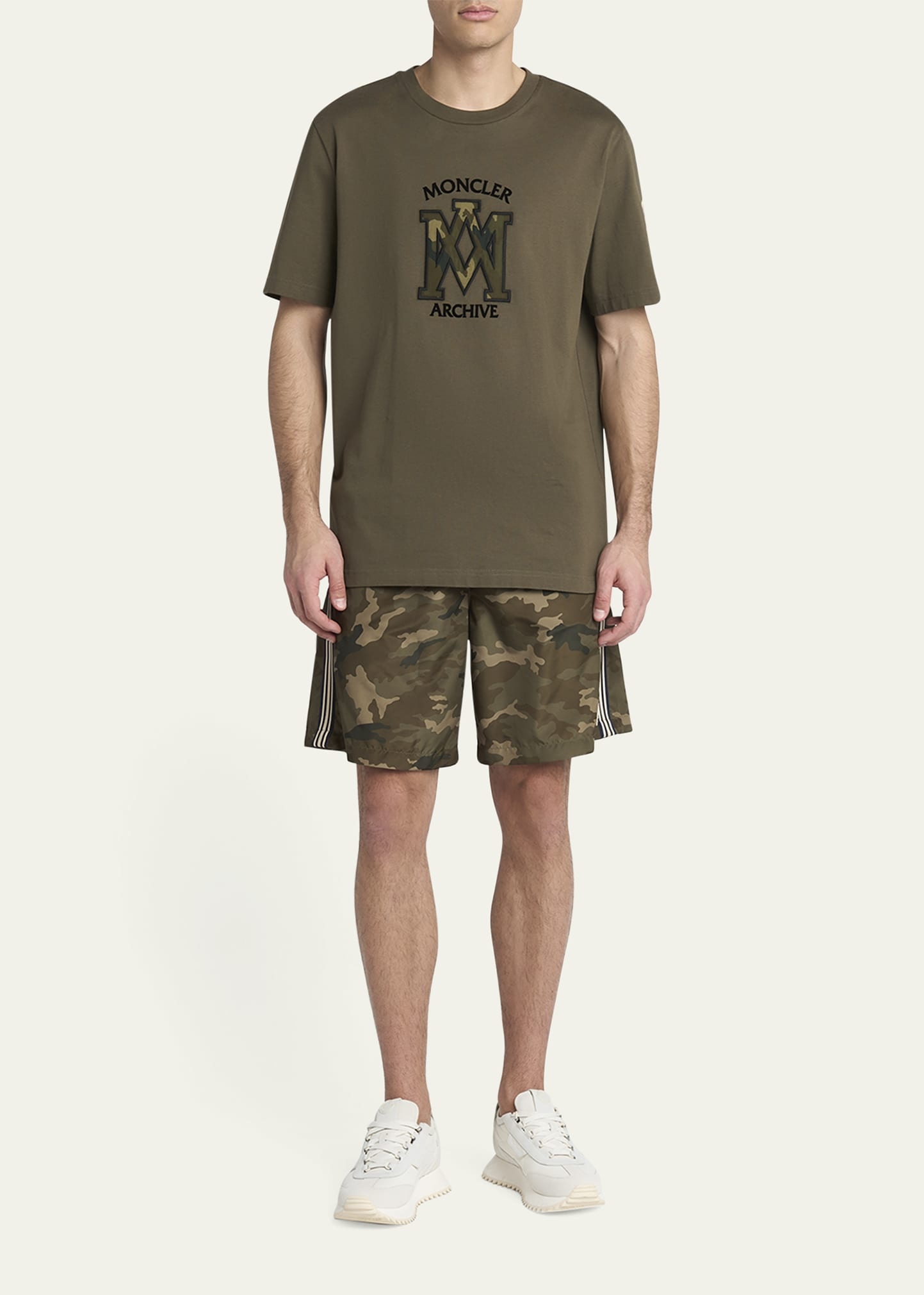 Men's Camouflage Logo Crewneck T-Shirt - 2