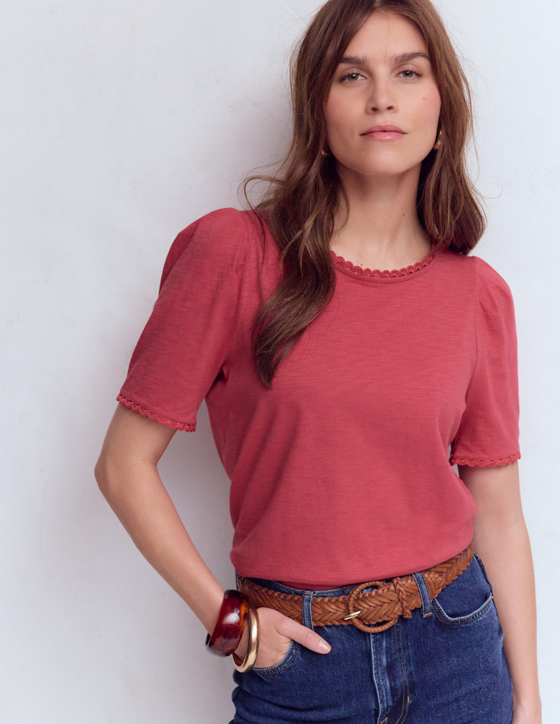 Ali Trim T-shirt-Hollyberry 5