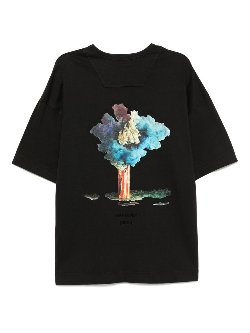JUUN.J Kim Keever printed short-sleeves T-shirt outlook