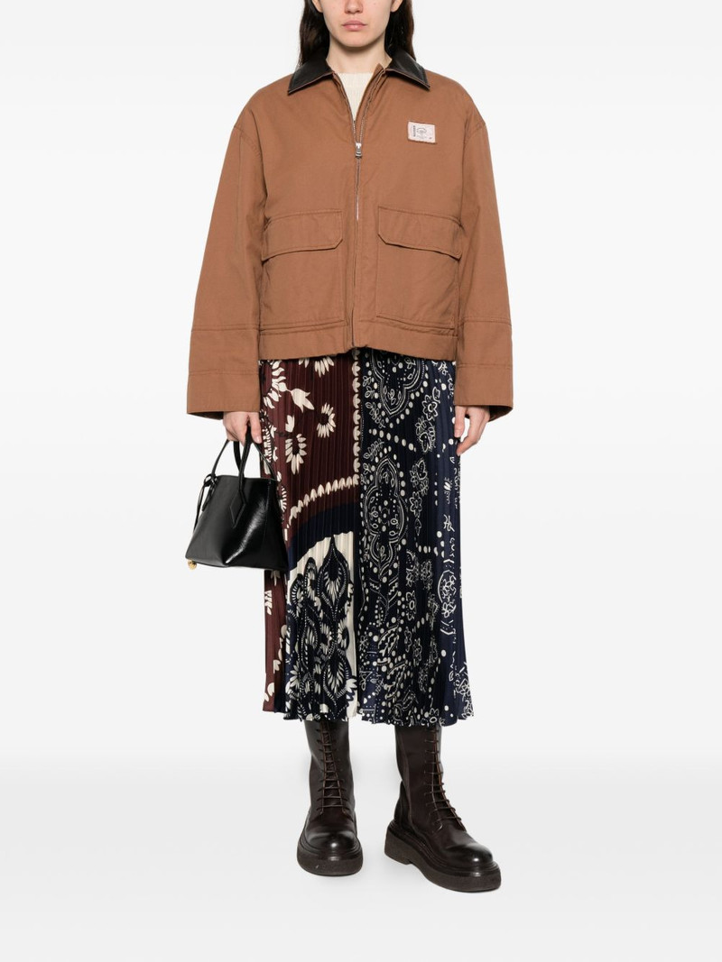 WEEKEND Max Mara patch-pocket collared coat outlook