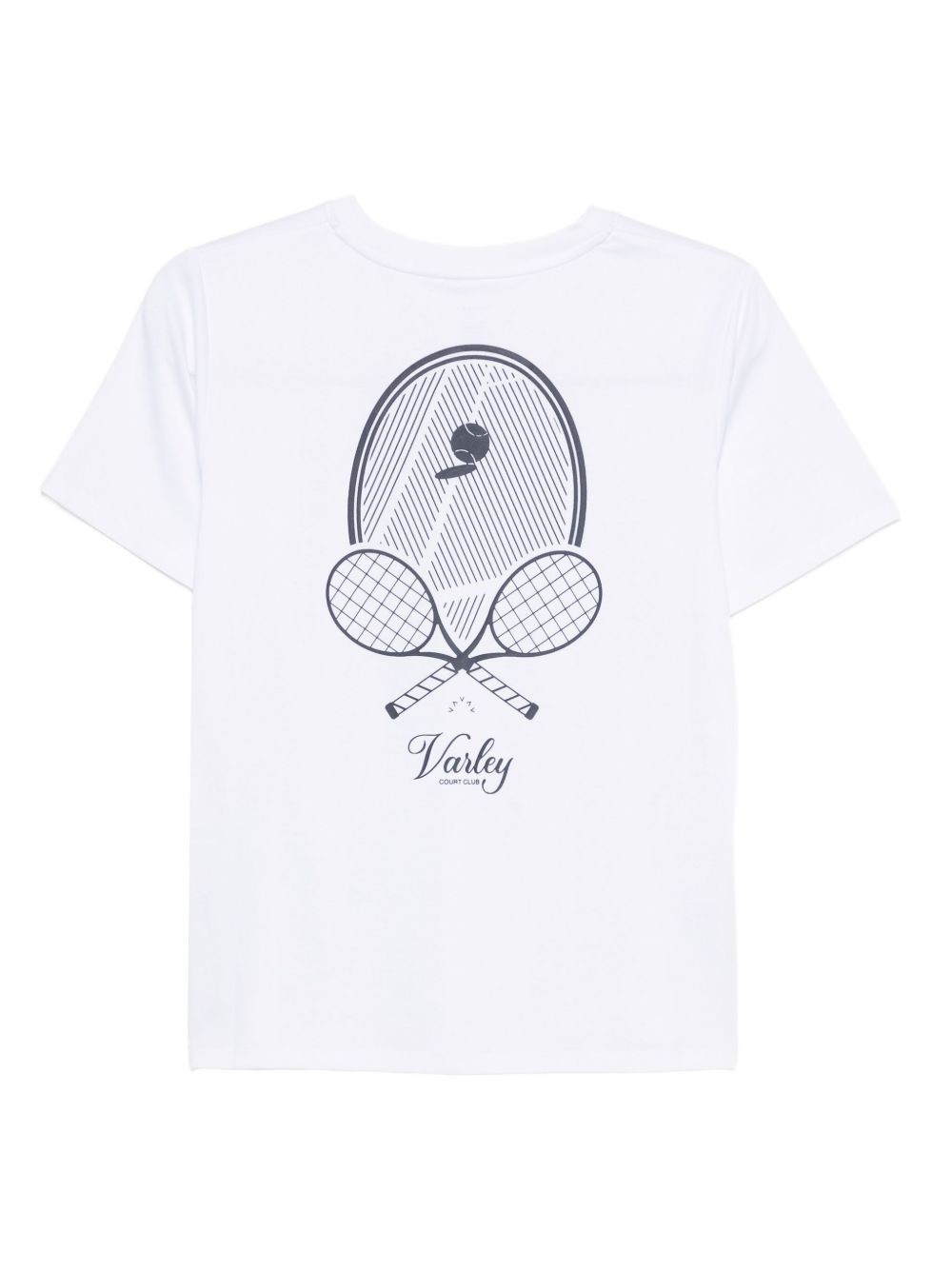 tennis-print T-shirt - 2