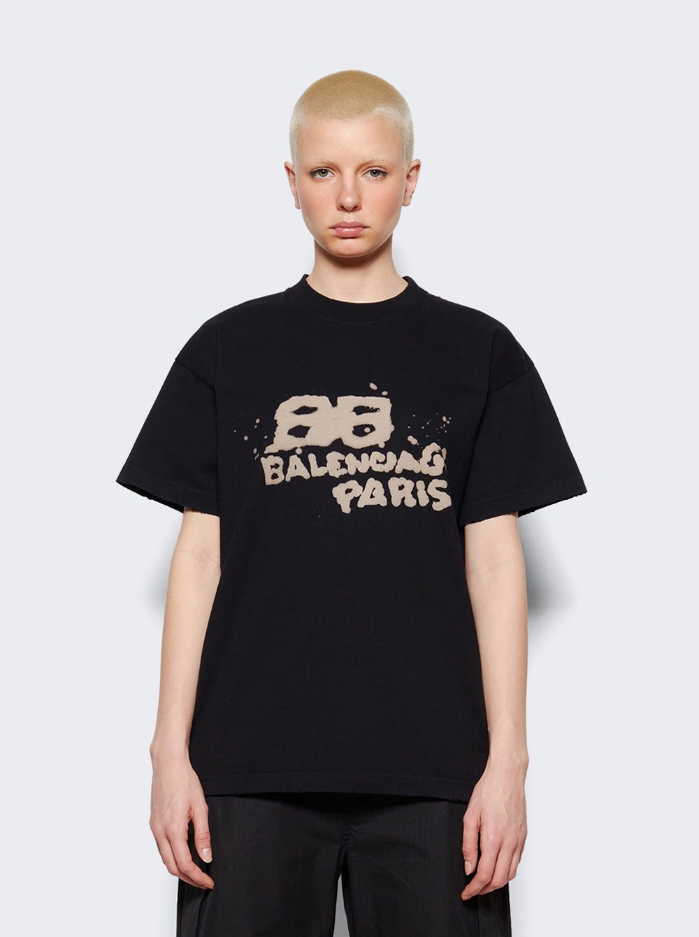 Hand Drawn Icon T-Shirt Black - 3