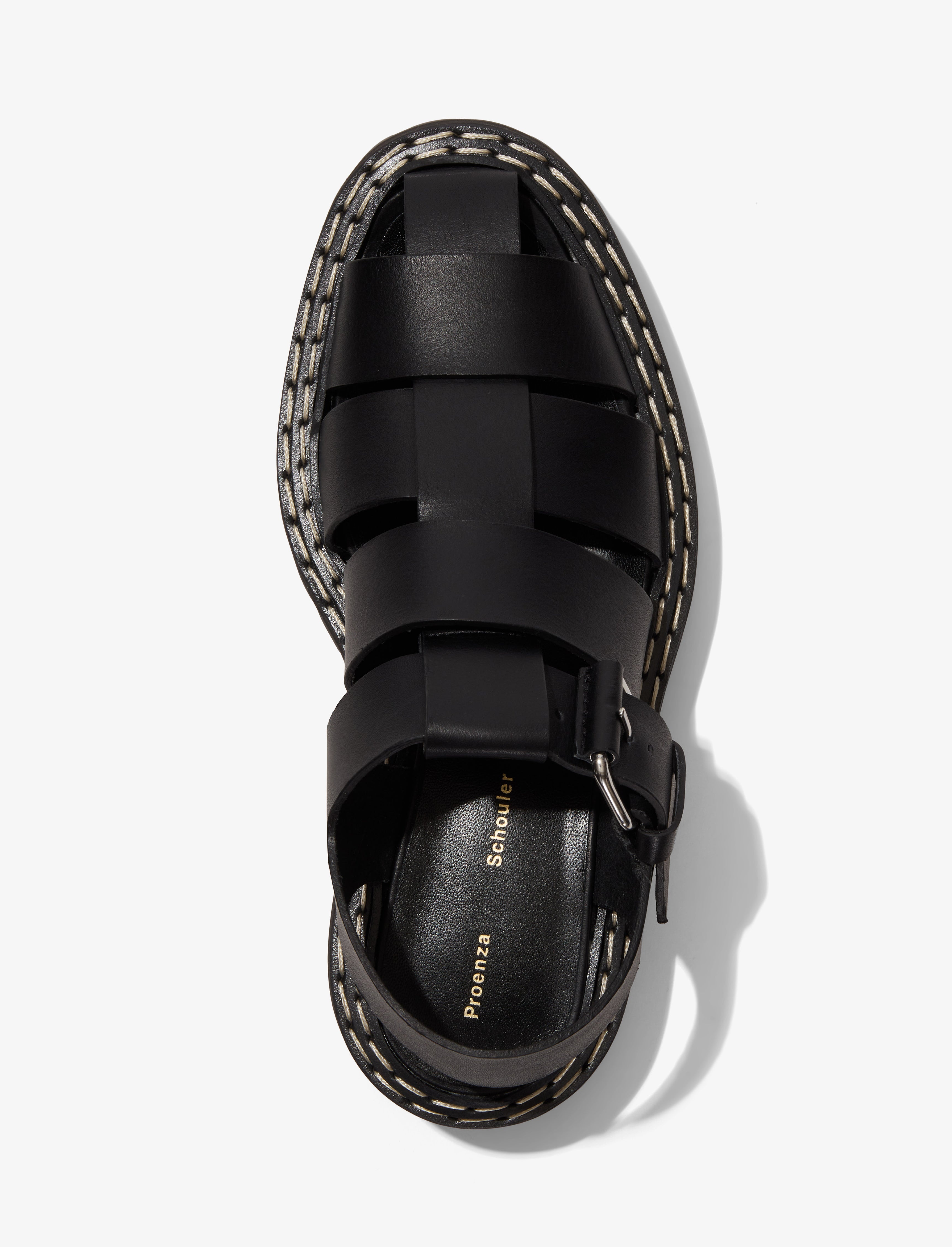 Lug Sole Platform Fisherman Sandals - 4