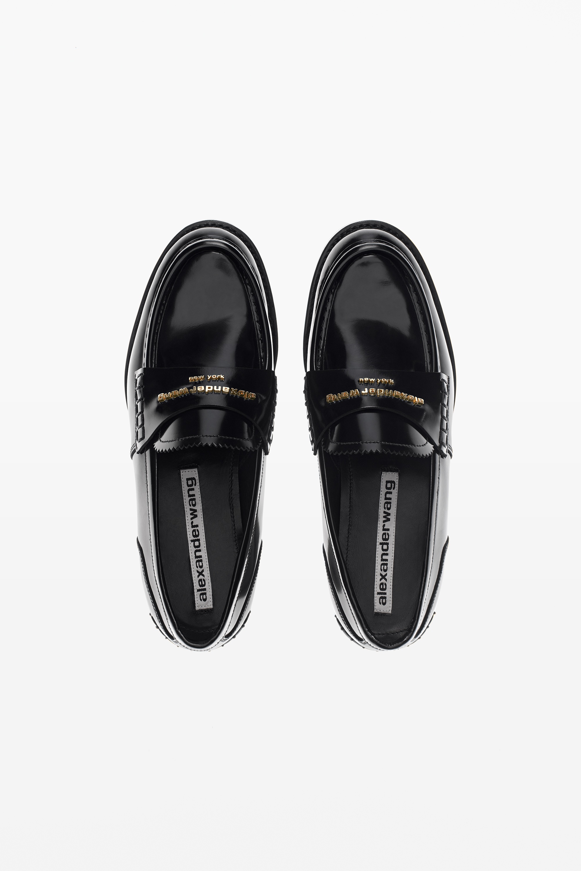 CARTER LOGO LEATHER LOAFER - 6