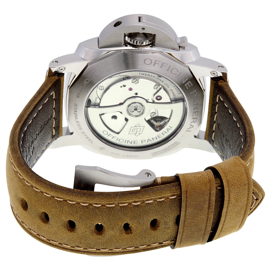 Panerai Luminor 1950 10 Days GMT Automatic Black Dial Men's Watch PAM00533 - 3