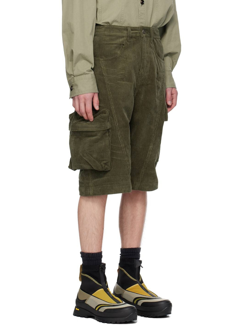 Andersson Bell Khaki Milano Corduroy Cargo Pants outlook