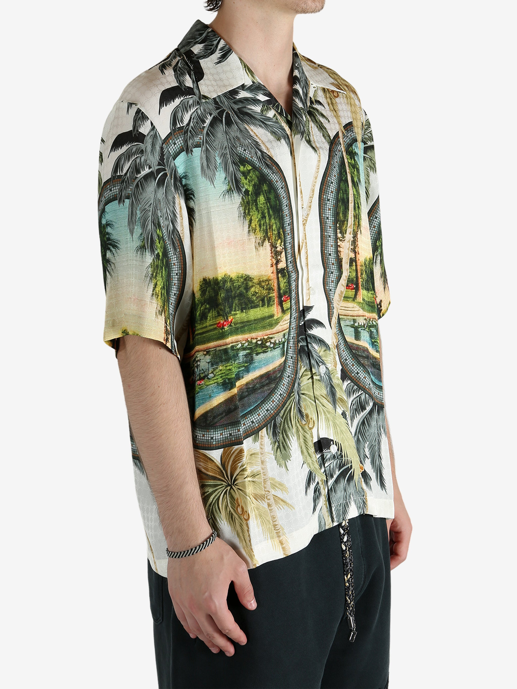 AMIRI - Men Paradise Bowling Shirt - 2