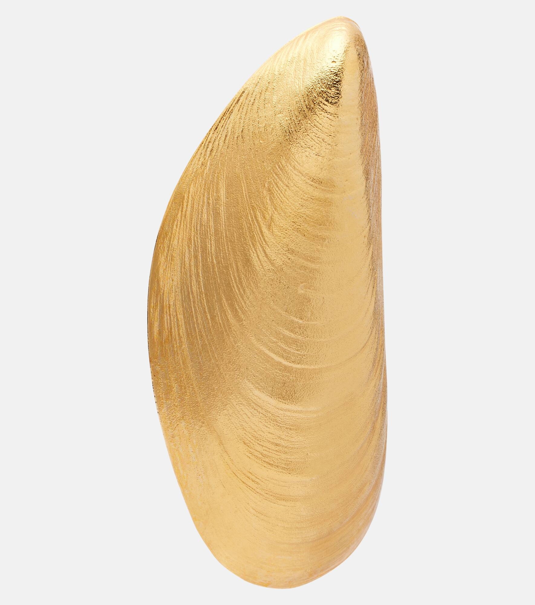 Wade gold-plated earrings - 2