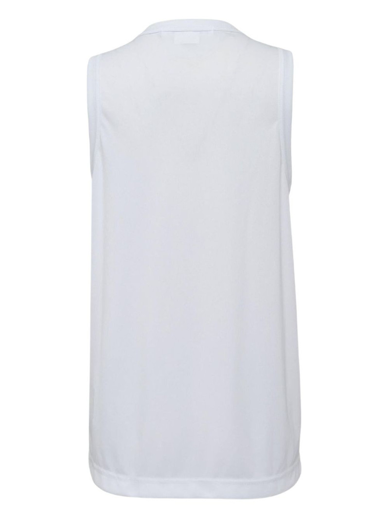 Comme des Garçons Comme des Garçons appliqué-detail tank top outlook