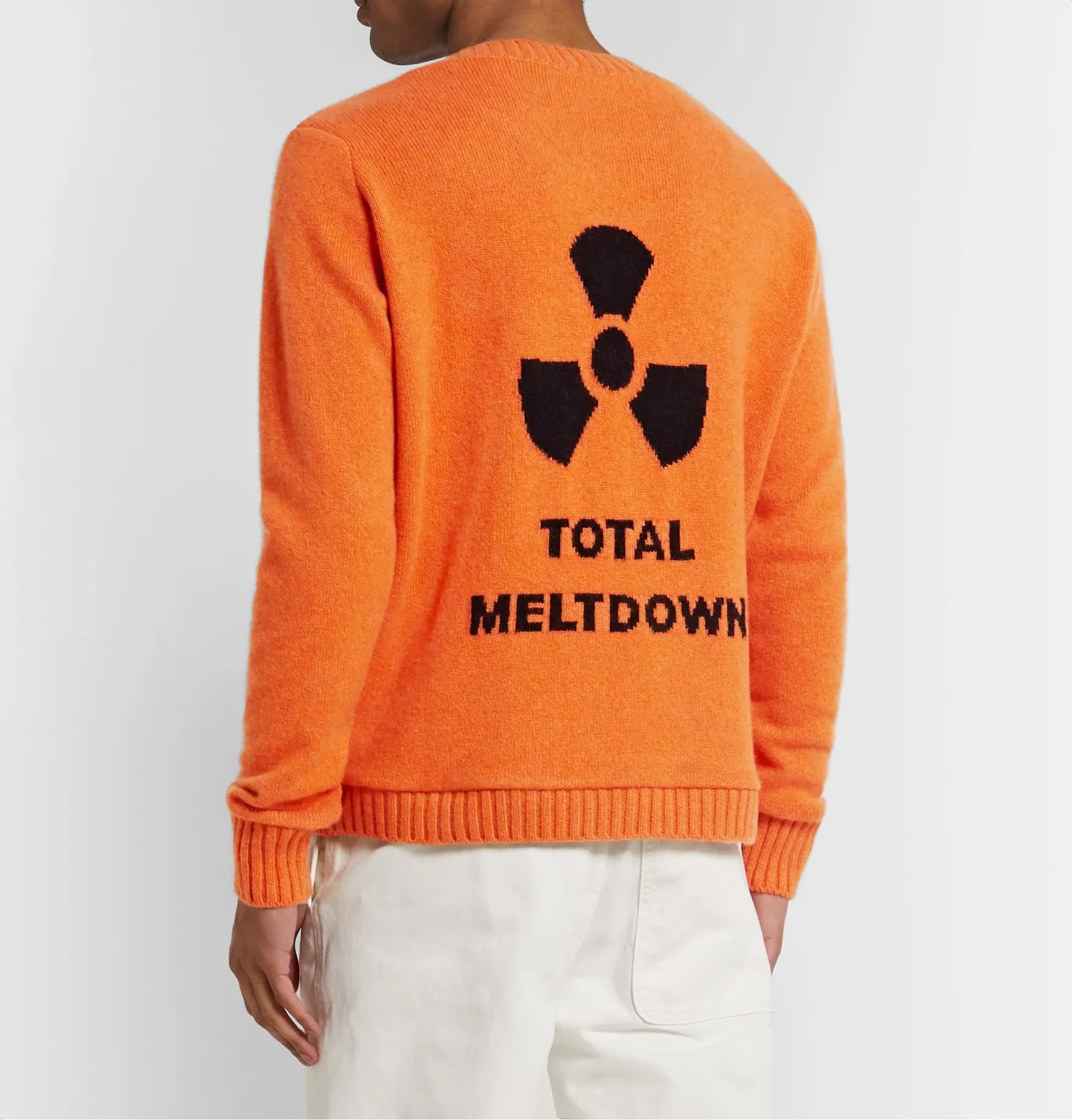 Total Meltdown Intarsia Cashmere Sweater - 4