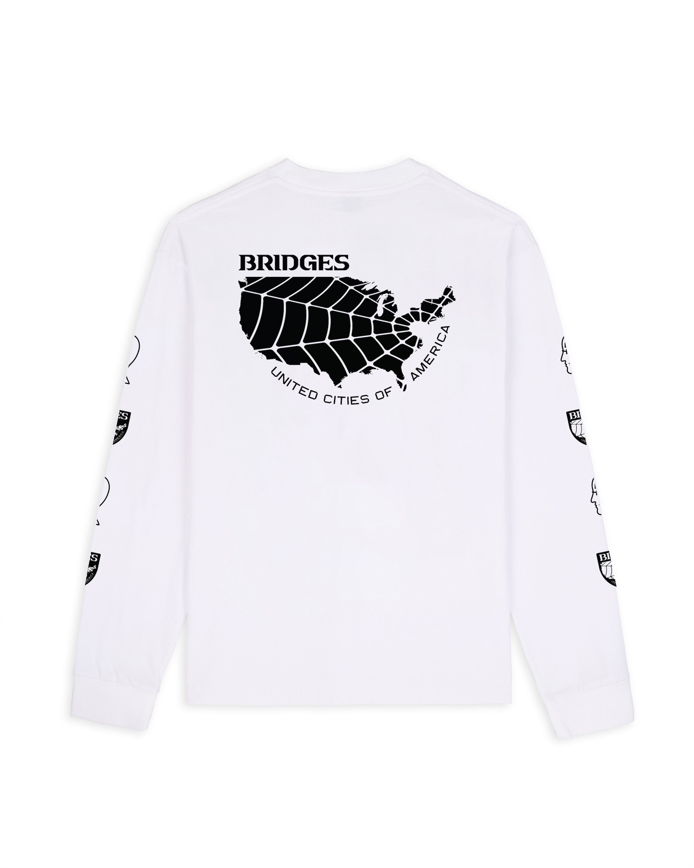 Brain Dead x Death Stranding Long Sleeve T-shirt - White - 2