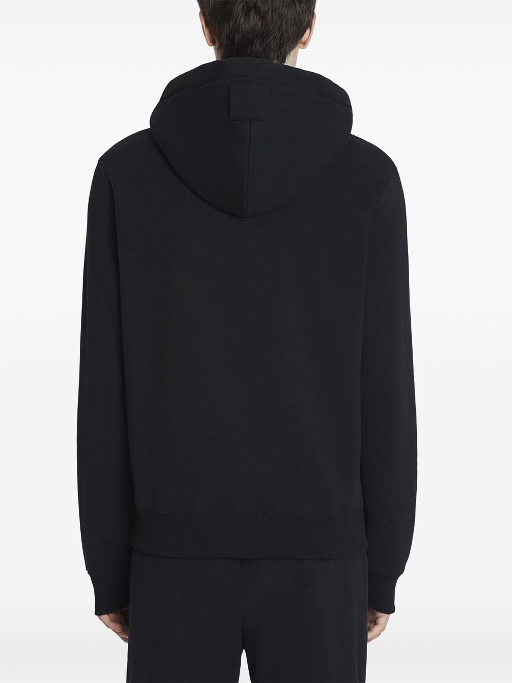 embroidered-logo hoodie - 4