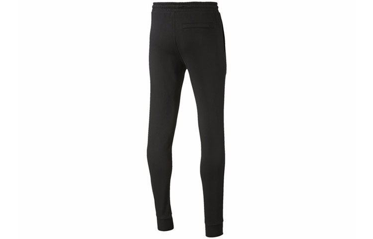 PUMA Regular Track Sweatpants 'Black White' 595894-01 - 2