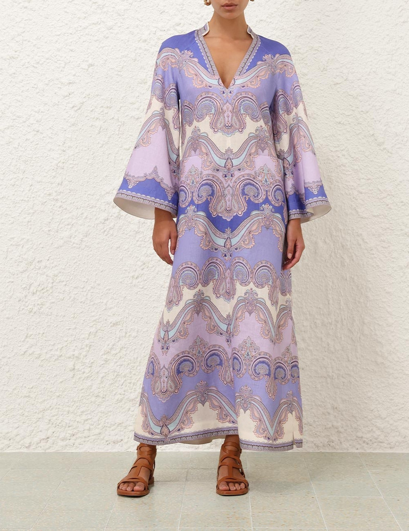 Zimmermann MAXINE TUNIC MIDI DRESS outlook