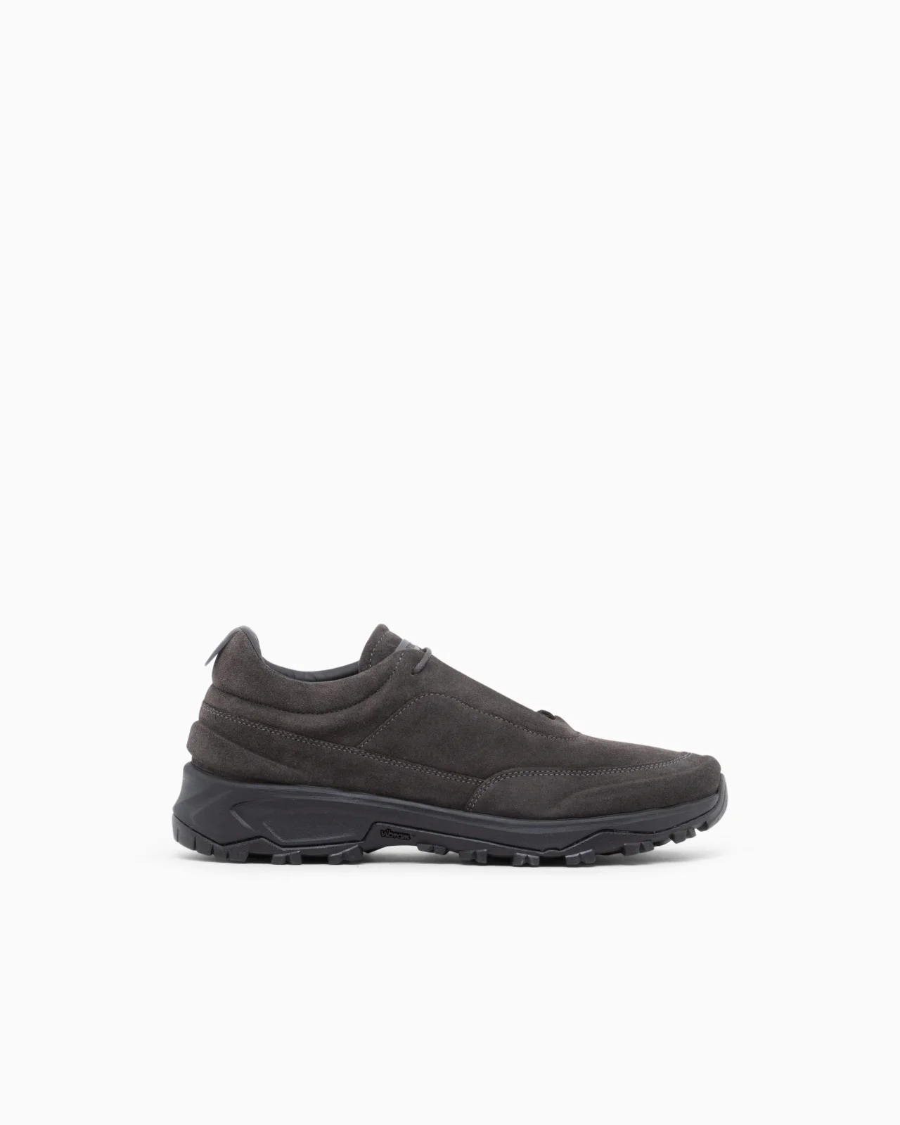 LACED SHOE IN SUEDE AND LEATHER - 1