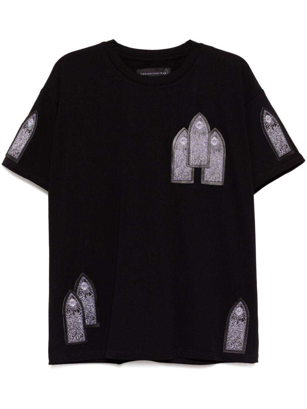 Window short-sleeves T-shirt - 1