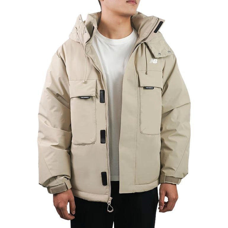 New Balance Lifestyle Down Jacket 'Beige' AMJ34317-SOT - 3
