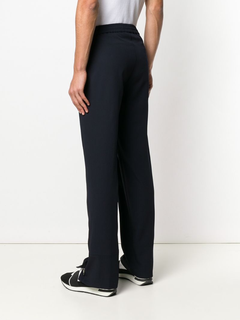 straight-leg trousers - 4