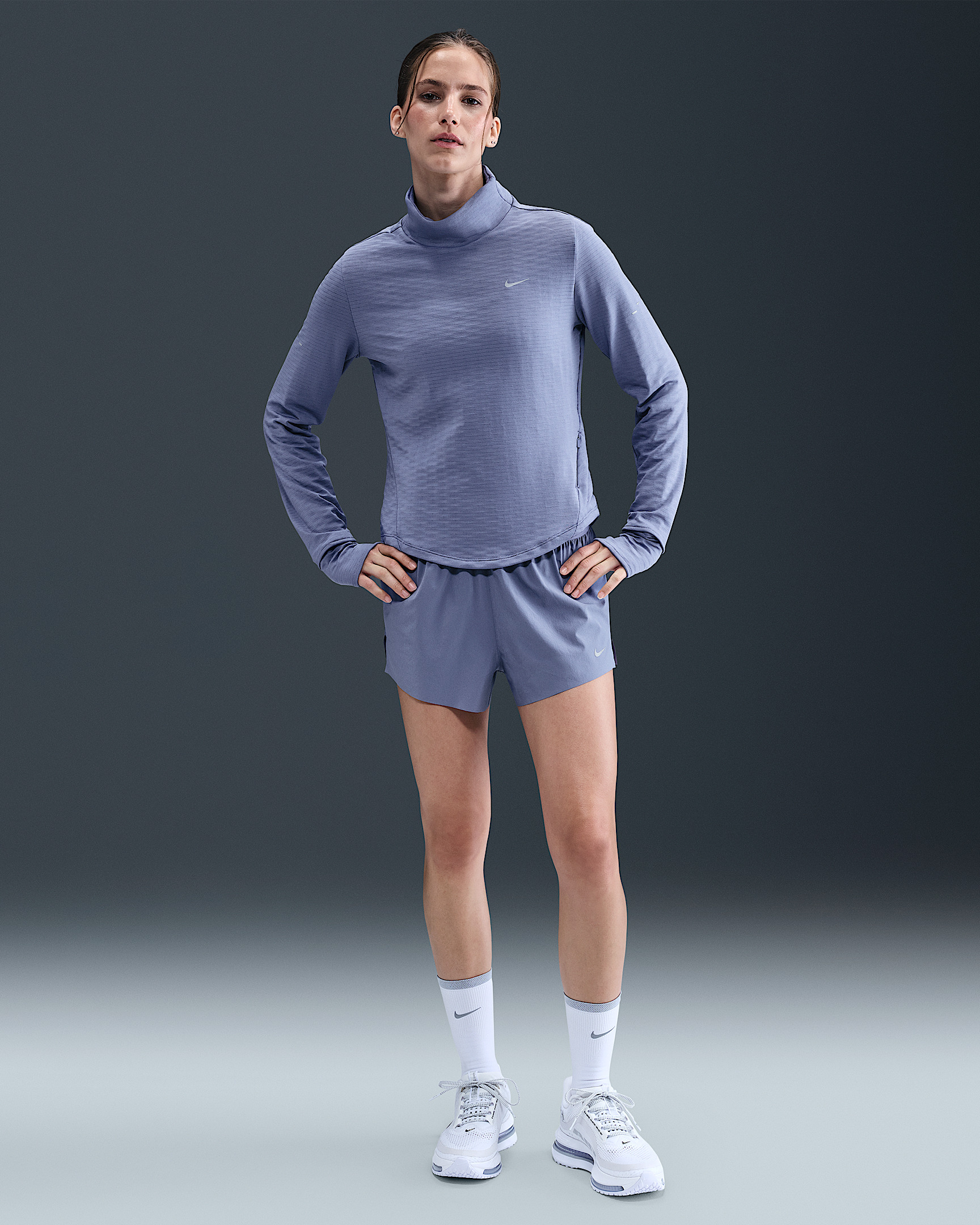 Nike Swift Women's Therma-FIT Turtle-Neck Running Top - 4