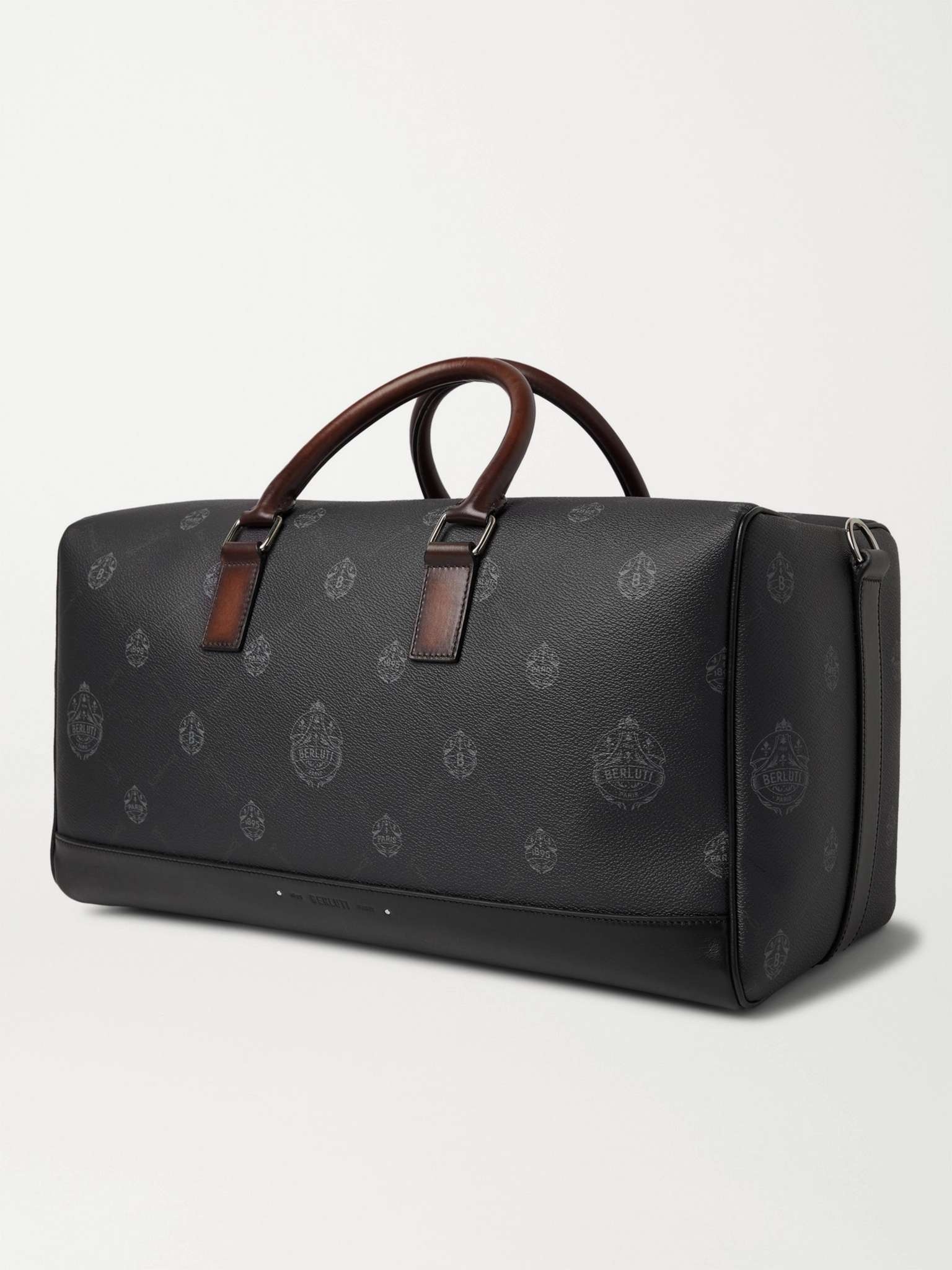 Aventure Signature Canvas and Leather Holdall - 4