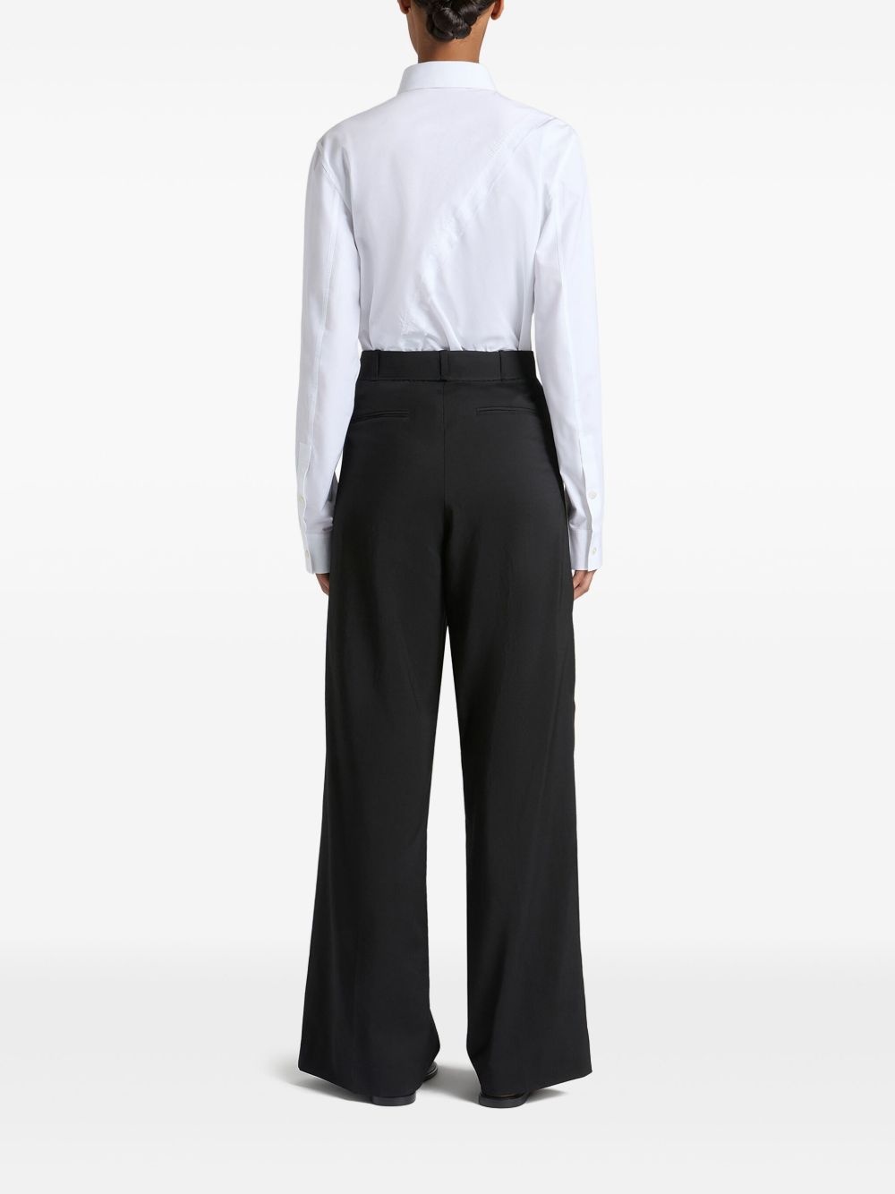 stripe detailing tailored trousers - 2