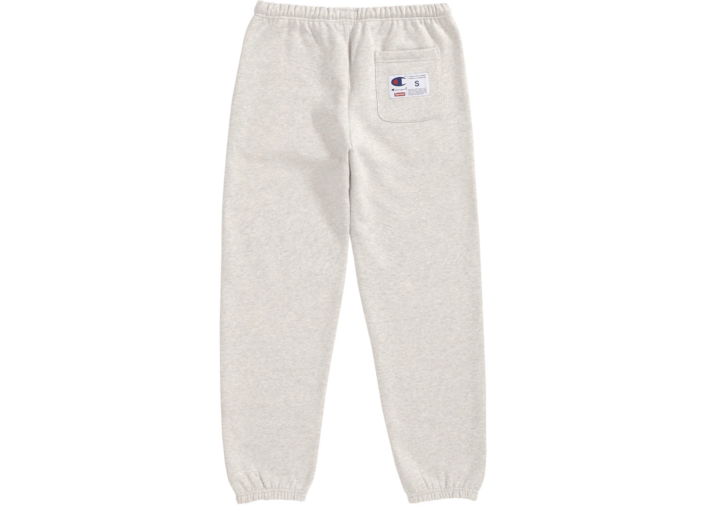 Supreme Champion 3D Metallic Sweatpant Ash Grey - 2