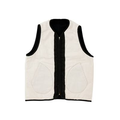 visvim WAWONA DOWN VEST (W/LI NEP TWEED) BLACK outlook