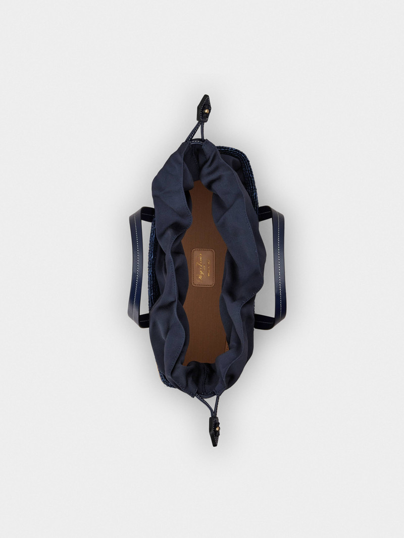 Viv' Skate Shopping Bag in raffia 6