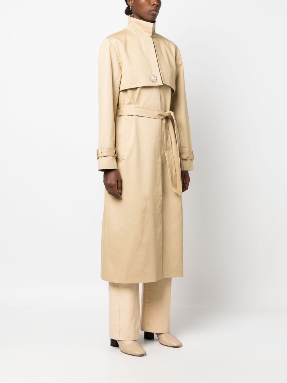 Rudolf belted trench coat - 3