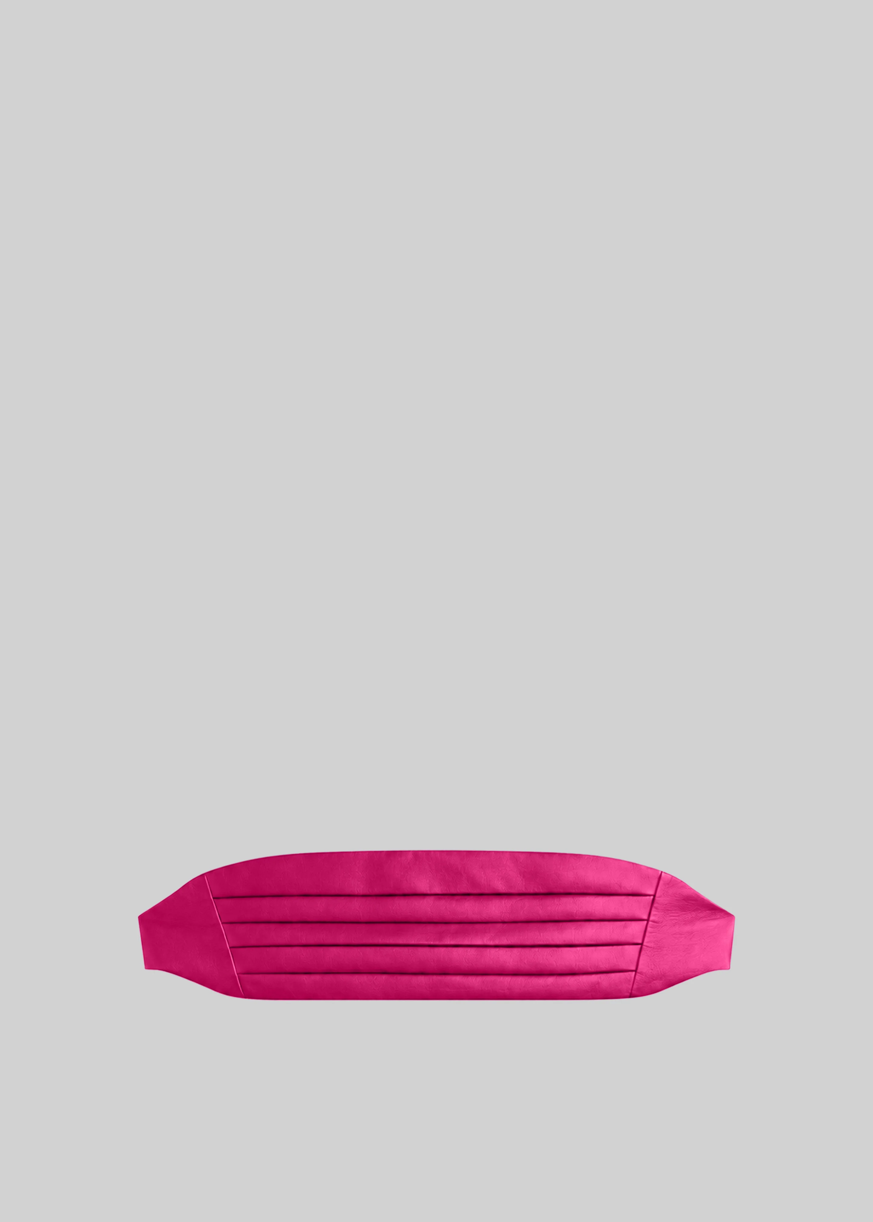 Bellano Satin Cummerbund Belt - Hot Pink - 1