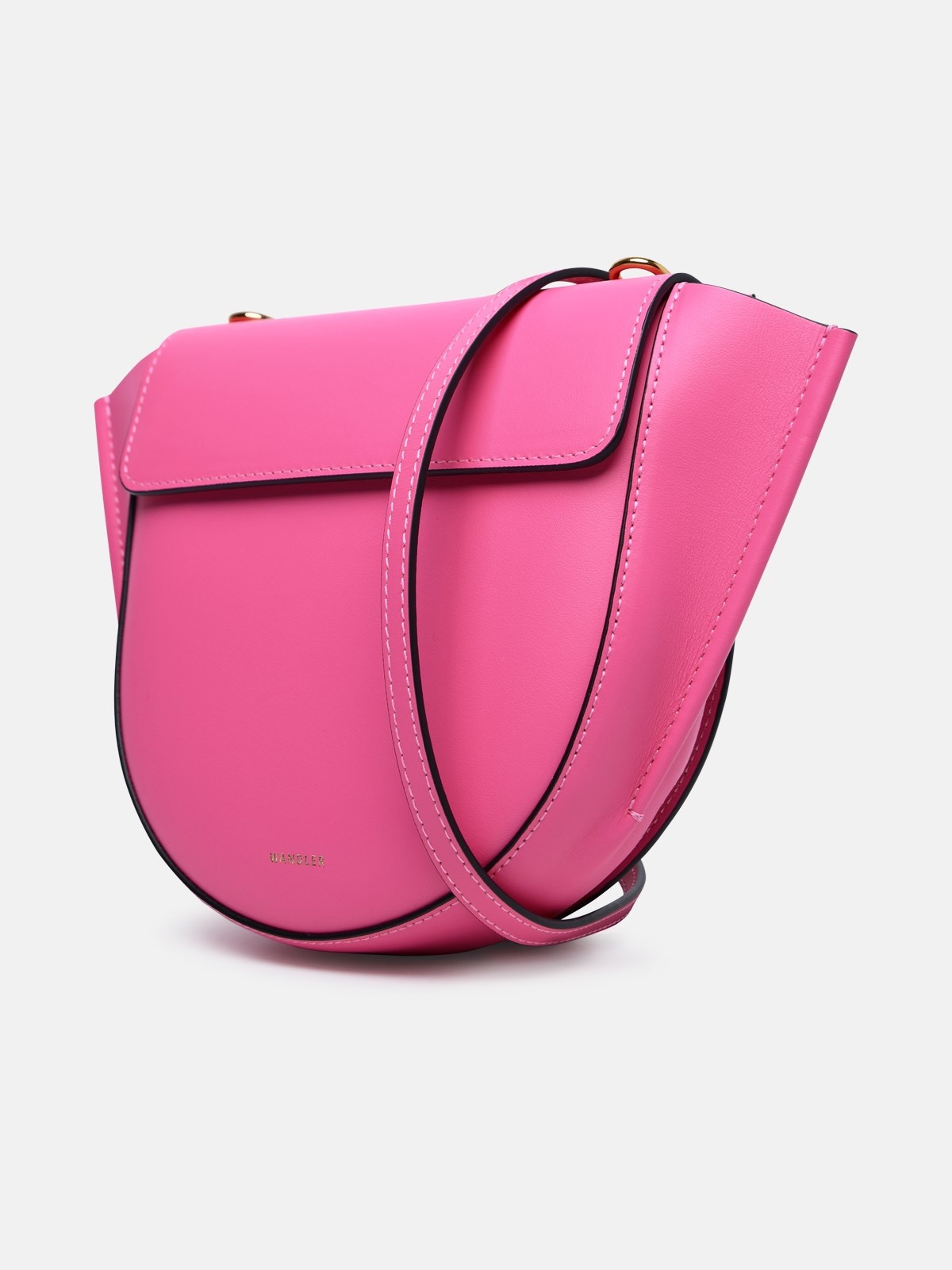 'HORTENSIA' MINI BAG IN PINK CALF LEATHER - 2