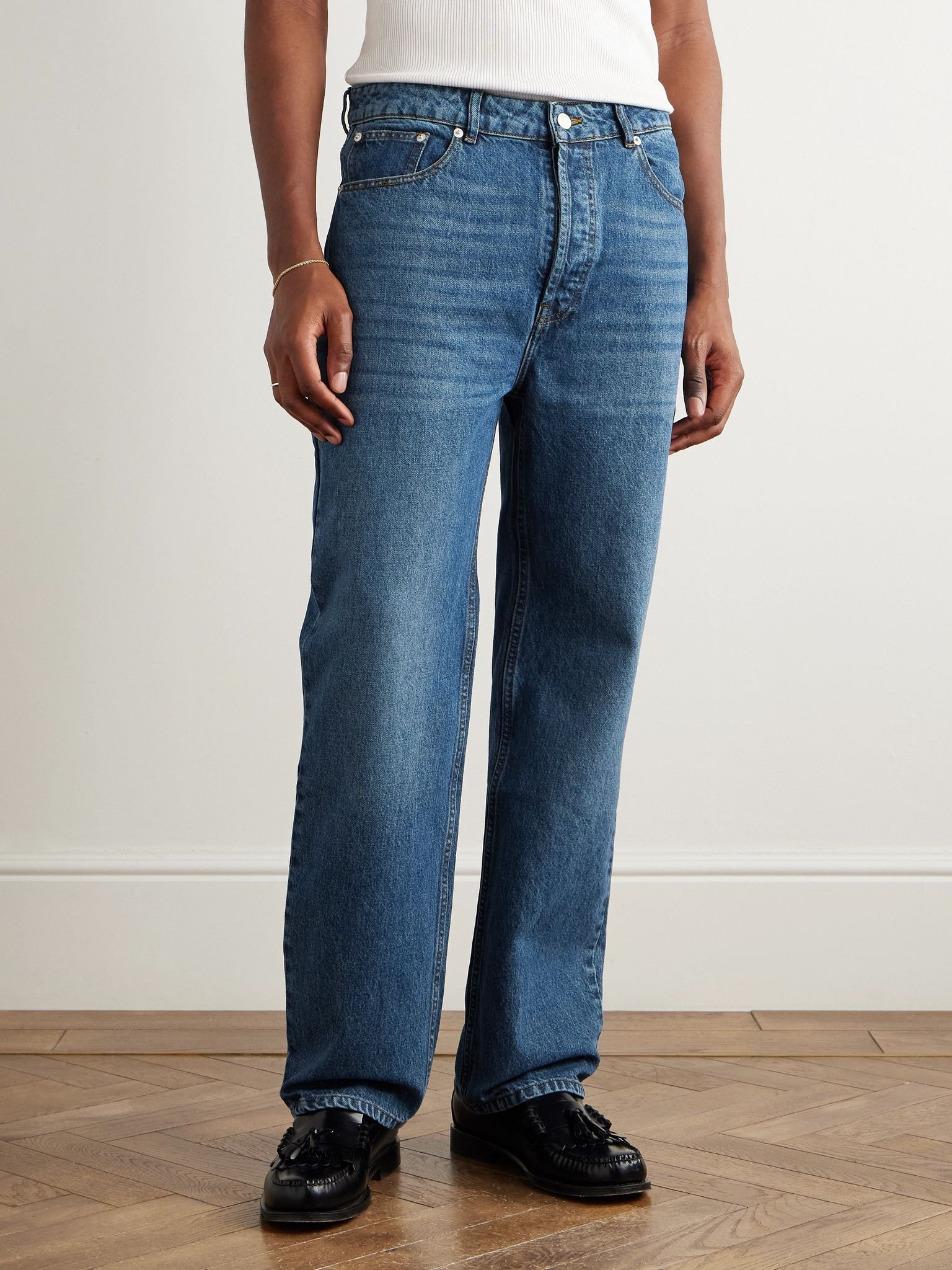 Vintage Original Straight-Leg Jeans Blue - 3