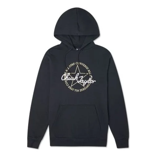 Converse Deconstructed Chuck Patch Pullover Hoodie 'Black' 10022265-A01 - 1