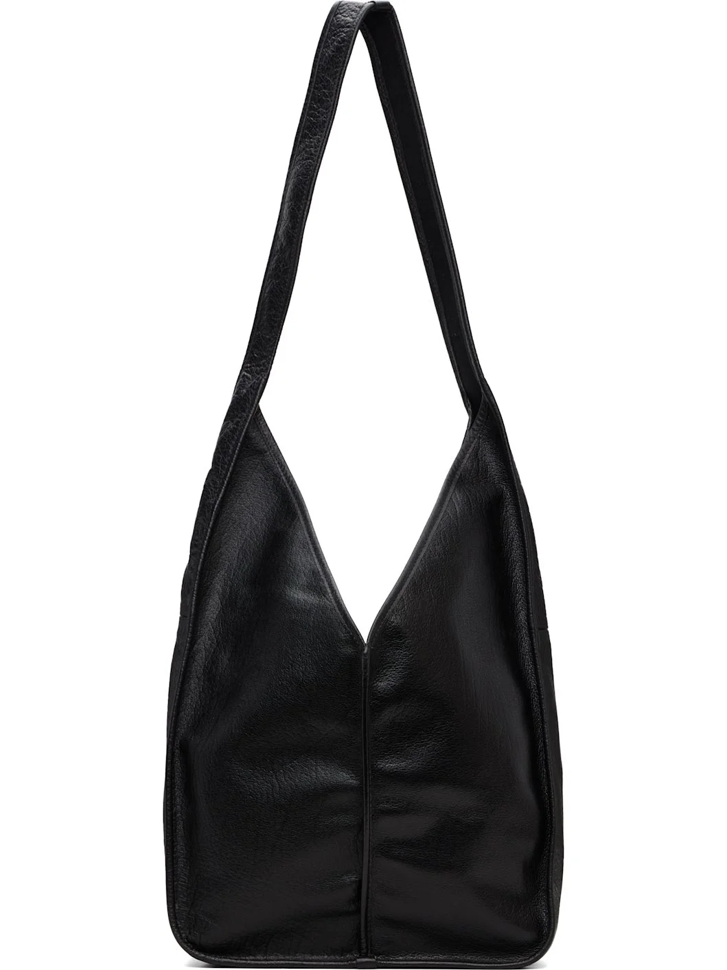 Black Calella Crossbody Tumbled Tote - 1