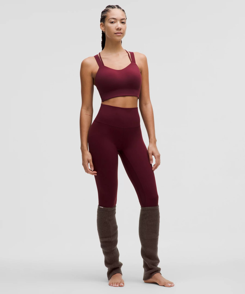 Women's Ribbed Knit Merino Wool-Blend Leg Warmer 1