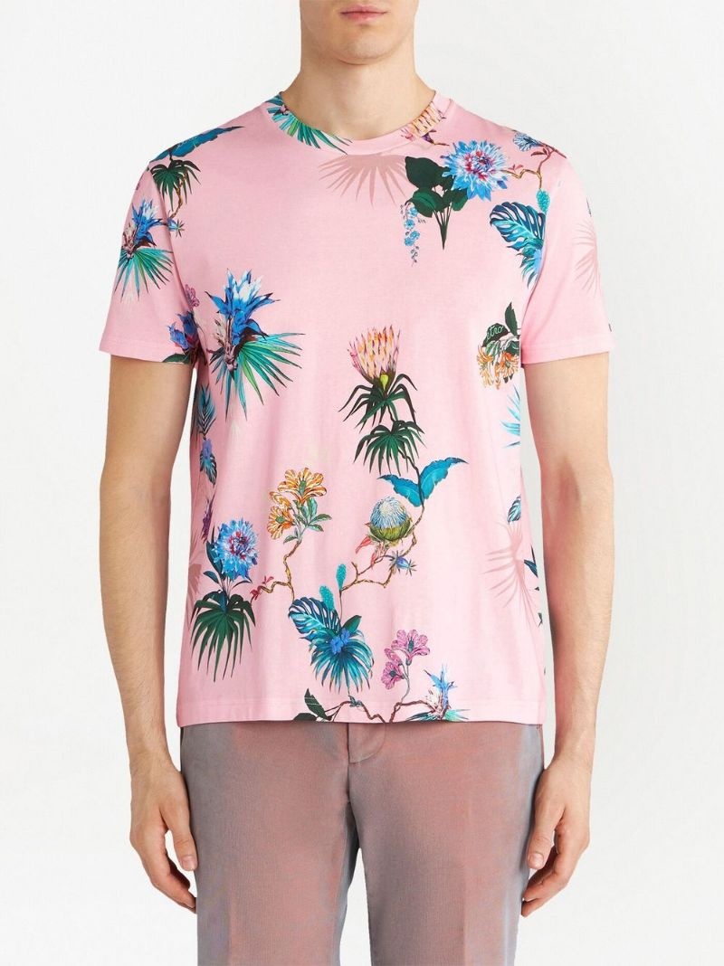 all-over floral-print T-shirt - 2