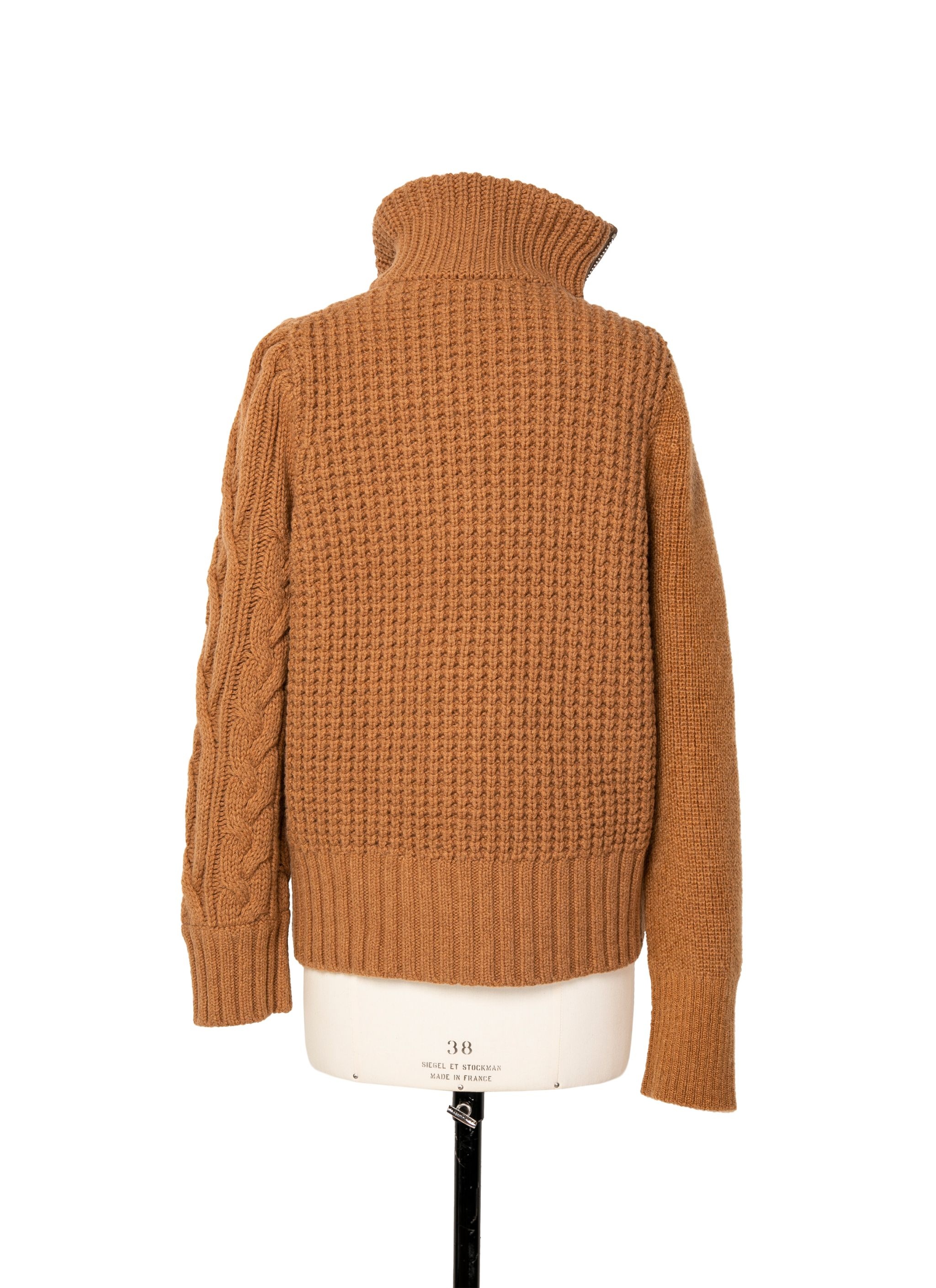Wool Mohair Knit Blouson - 3