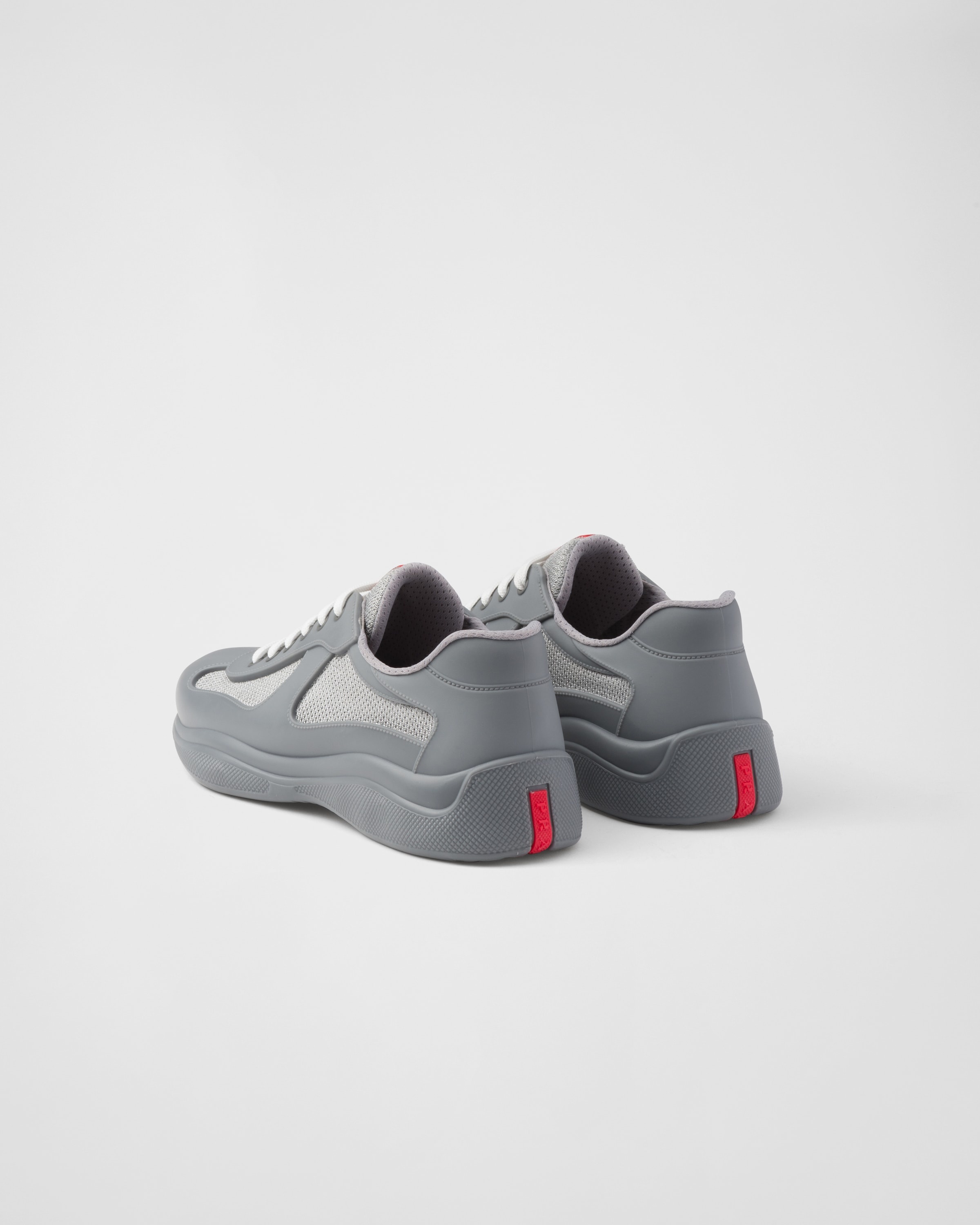 Prada America's Cup Soft rubber and bike fabric sneakers - 4