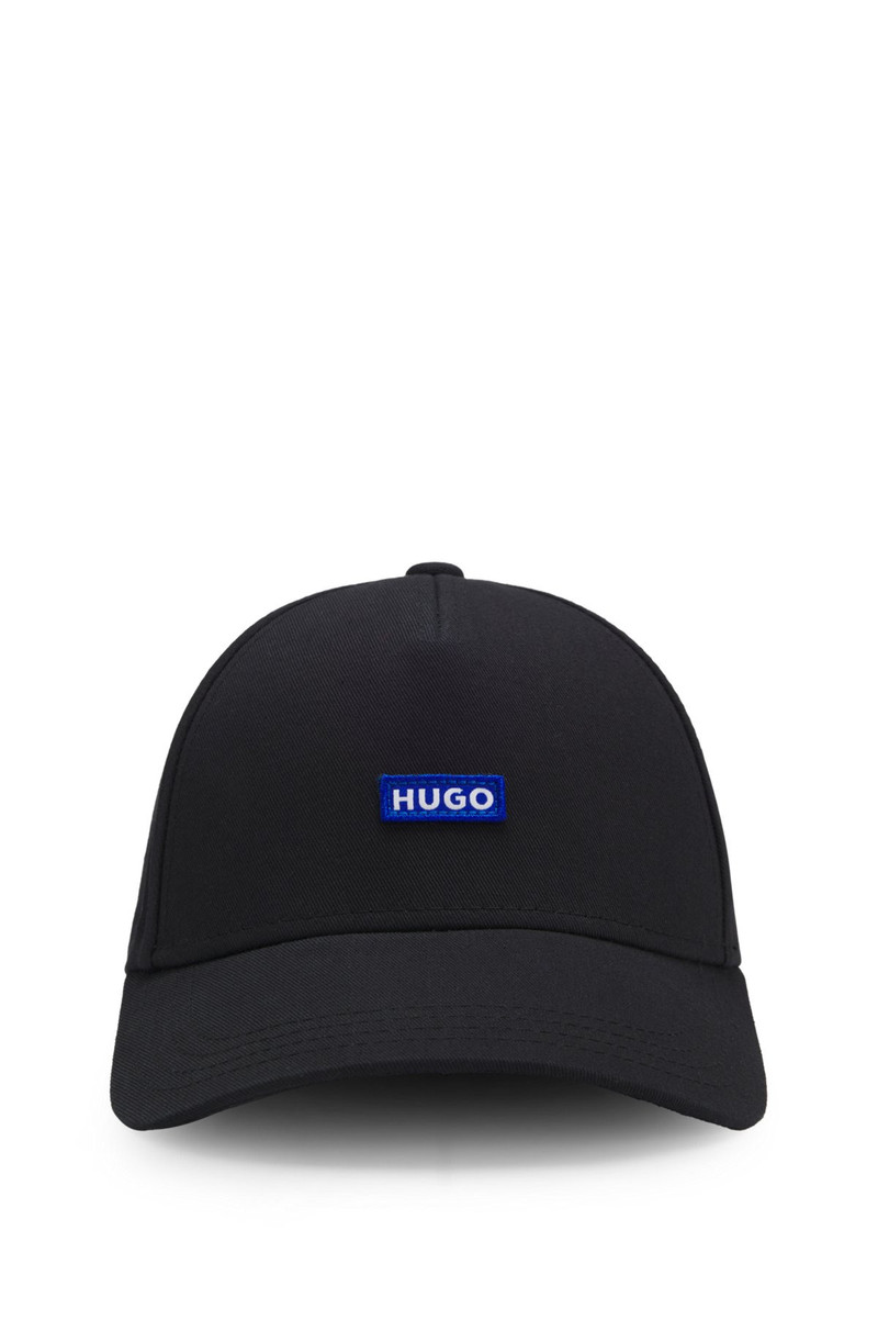 HUGO COTTON-TWILL CAP WITH EMBROIDERED LOGO LABEL outlook