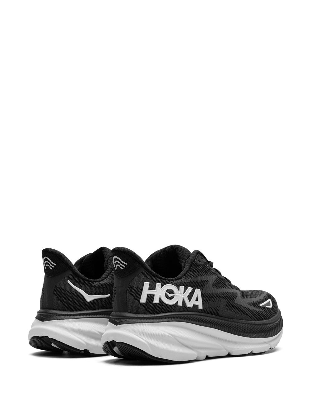 Clifton 9 "Black/White" sneakers - 3